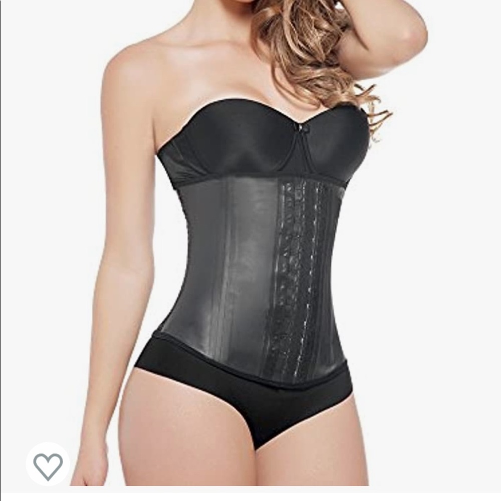 Compression waist trainer
